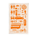 haute qualité voiture modèle orange et bleu serviette de cuisine torchon TT-038